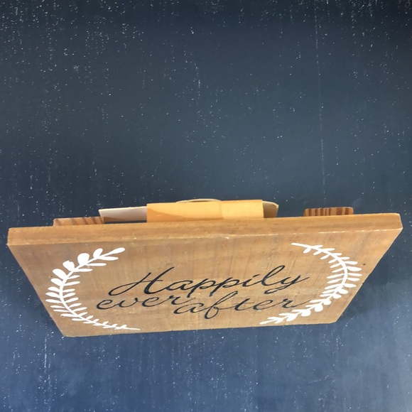 Happily Ever After Wood Sign - Picture 5 of 8